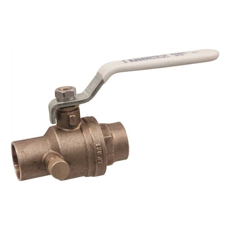 Nibco Inc. 3/4 In. Brass Lead Free C X C Ball Valve SFP600ADLF34