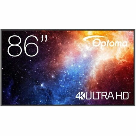 Optoma Technology 86 INCH 4K UHD PROFESSIONAL FLAT PANEL DISPLAY. N3861K