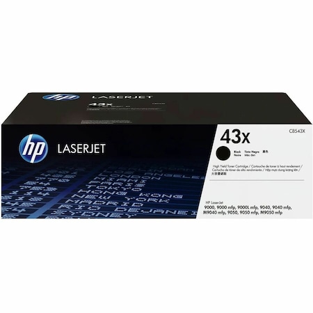 Hp High Yield Toner Cartridge, Black C8543X