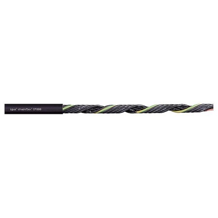 Chainflex Control Cable, 5 C, Black, PVC, 300 V, Order by the Foot CF880-07-05