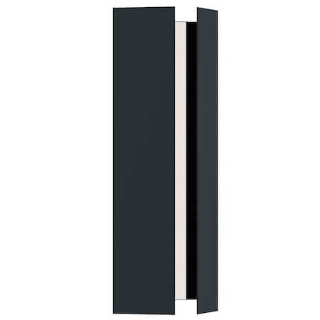 Afx Ryan 18in LED Outdoor Sconce, Black RYNW0618LAJUDBK