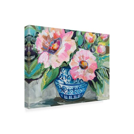 Trademark Fine Art Outdoor Canvas Art - Jeanette Vertentes 'Sianas Bouquet' Wall Art for Patios, or Gardens WAP32659-OC2432WR