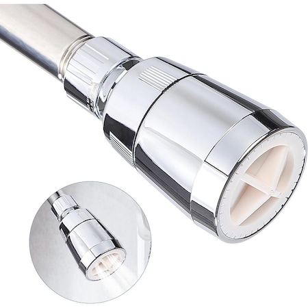 Supply Giant Shower Head, High Pressure Single Function Spray Showerhead, 2.5 GPM, 1.01in Face Dia. 74-32447