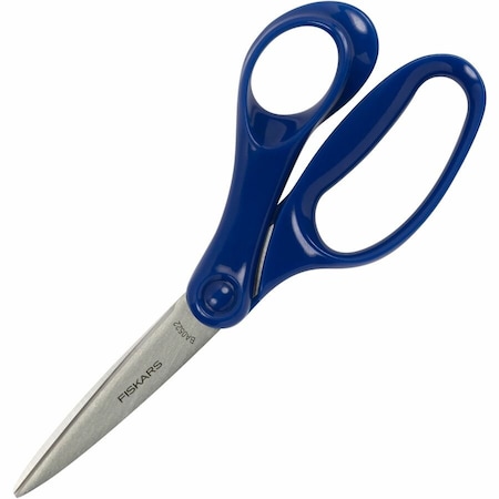 Fiskars Student Scissors - 7in Overall Length - Left/Right - Stainless Steel - Turquoise, Red, Lime, Blue, 1068911