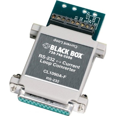Black Box Black Box Serial Converter, RS-232 to Current Loop CL1090A-F