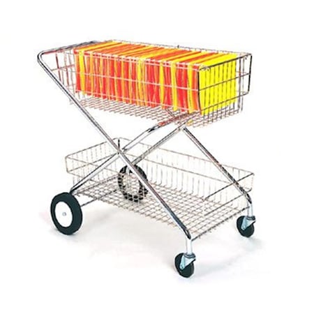 Swivel Mail Cart - 22 x 44 x 35 in. SW2626780