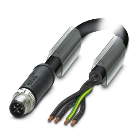 Phoenix Contact SAC-4P-M12MSS/ 1 0-PUR PE Power cable 1408835