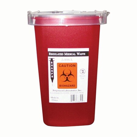 Jorgensen Laboratories Sharp's Container, 0.5 Liter J0886A