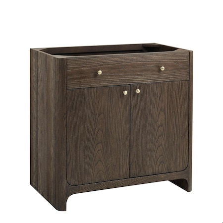 James Martin Vanities Gracyn 36 in. Single Vanity, Sable D125-V36-SBL