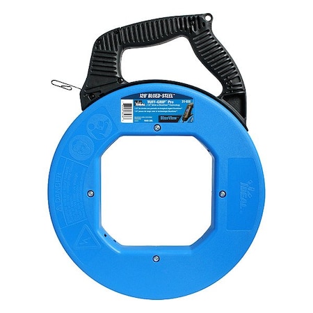 Ideal Fish Tape, 120 ft L, Flat 31-656