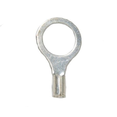 Hillsdale Terminal Ring Terminal, 3/8 in Stud Size, 14 AWG, 600 V, 1000 PK 10103