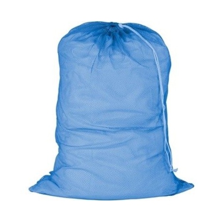 Honey-Can-Do Drawstring, Polyester, Laundry Bag, Blue LBG-01161