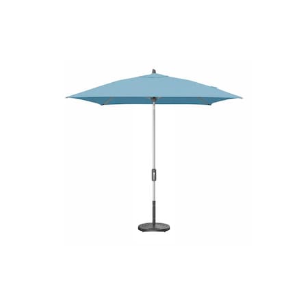 Treasure Garden 7.5 ft Square Patio Umbella, aluminum, fiberglass ribs, outdoor, Cast Horizon UM847SQ-SS 48091 Cast Horizon