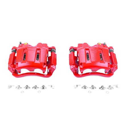 Powerstop RED POWDER COATED PERFORMANCE CALIPERS S5022