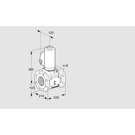 Honeywell Kromschroder VAS8T100A05NKGLB/PP/PP KS88206831