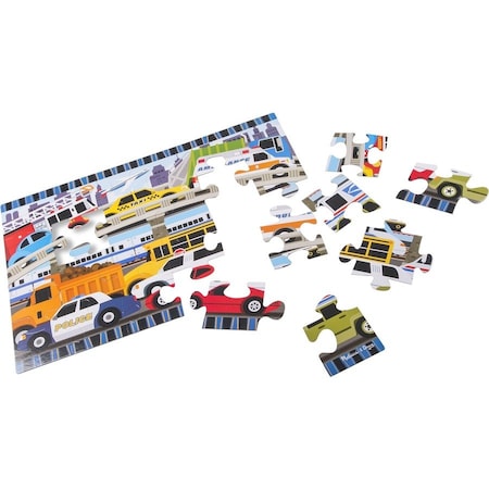 Melissa & Doug Traffic Jam Floor Puzzle 4421