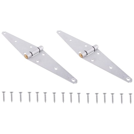 Prosource Strap Hinge, 2.6 mm Thick Leaf, Steel, 180 Range of Motion HSH-G06-C2PS