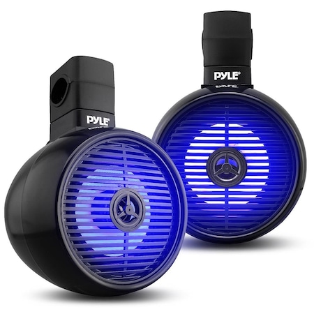 Pyle Bluetooth Waterproof Off-Road Speakers PLMRWKBT65BK