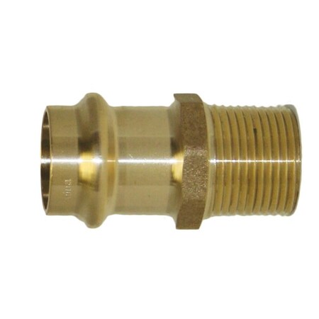 Apollo Valves 804R 3/4X1/2 CXM LF BRS MALE (REDUC ADAPT), 10PK 10075840