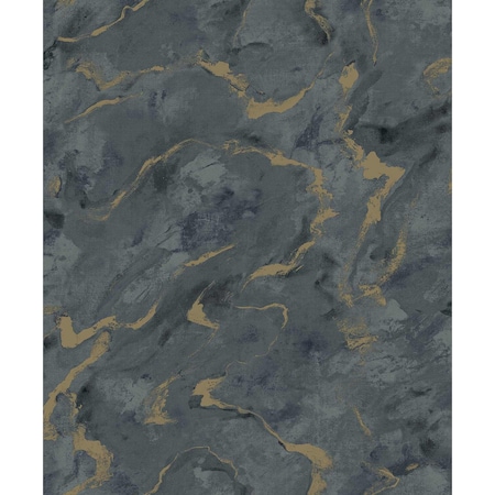 A-Street Prints Silenus Denim Marbled Wallpaper 4105-86603