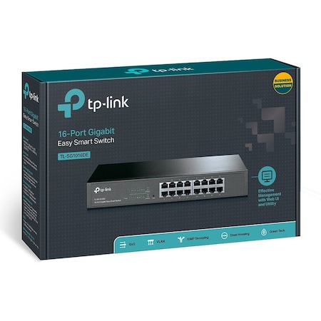 Tp-Link 16-Port Gigabit Easy Smart Switch TL-SG1016DE