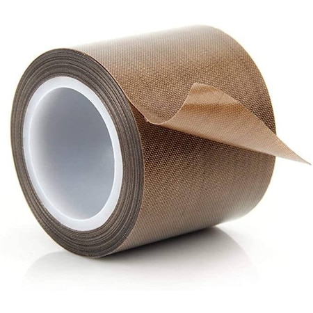 Wod Tape TFE54WL PTFE Fiberglass Cloth Teflon Tape Non Adhesive: 36 in. x 36 yds WOD TFE54NA-36000-LOG-36-BRO