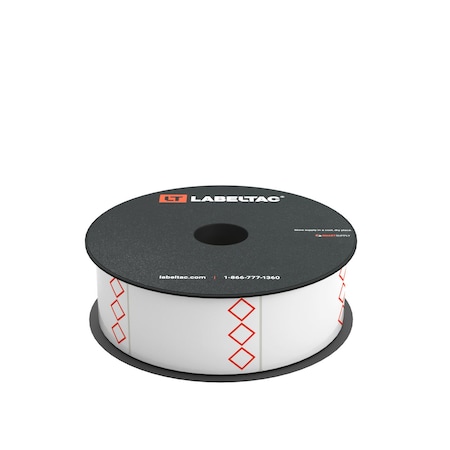 Labeltac GHS Die-Cut Labels, 4 and Pro Model 1.5in x 2.25in, 250 labels, 3 Diamond LT12GHS3-V2