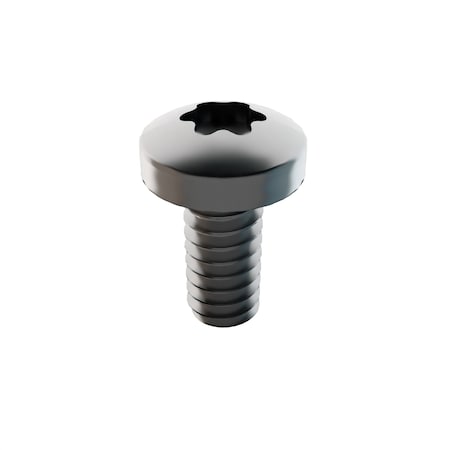 Zoro Select #4-40 x 1/4 in Torx Pan Machine Screw, Plain 18-8 Stainless Steel, 5 PK 31-P6P-4C-25