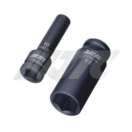 Jtc Auto Tools 1/2 in drive 6-point deep impact socket, cr-mo steel 448219