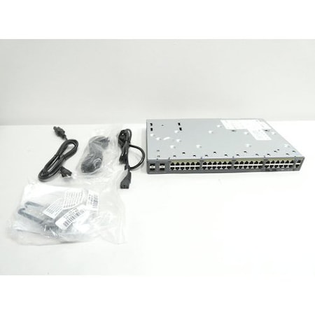 Cisco CATALYST 2960-X SERIES 48 PORT NETWORK SWITCH 100-240V-AC ETHERNET AND COMMUNICATION MODULE WS-2960X-48TS-L