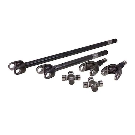 Yukon Gear & Axle YUKON 4340 CHROME-MOLY REPLACEMENT AXLE KIT FOR 07-13 DANA 44 FRONT/RUBICON JK/W YAW24168