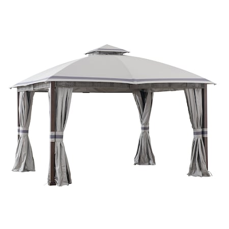 Sunjoy Fiona 11 ft x 13 ft 2-tier Gazebo A101013005