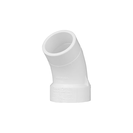 Thrifco Plumbing 3" PVC DWV 1/8 Bend Street (H x S) 6752403