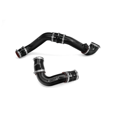 Hps Performance Intercooler Charge Pipe Kit (Cold and Hot Side), Black,  17-156WB