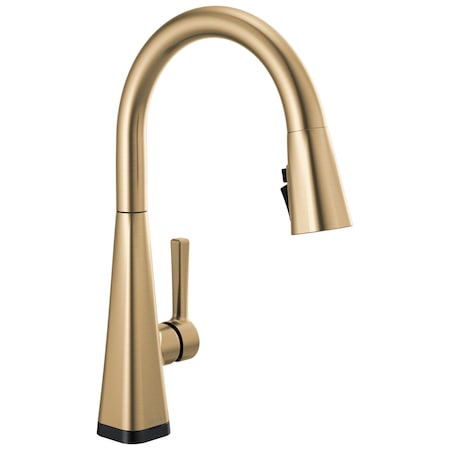 Delta Lenta Single-Handle Pull-Down Kitchen Faucet with Touch2O Technology 19802TZ-CZ-DST