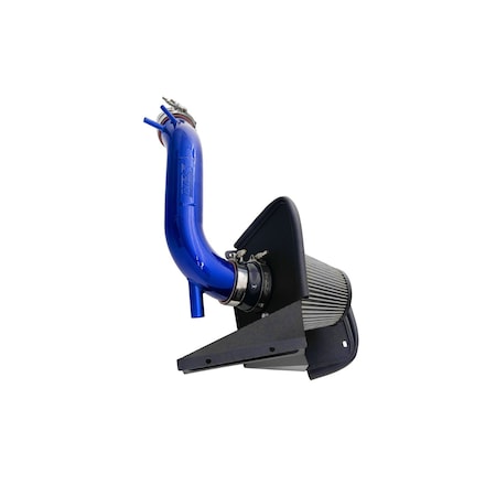 Hps Performance Air Intake Kit with Heat Shield, Blue, 827-713BL