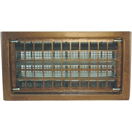 Bestvents Bestvents 315CBR Foundation Vent, 62 sq-in Net Free Ventilating Area, Thermoplastic, Brown 315CBR