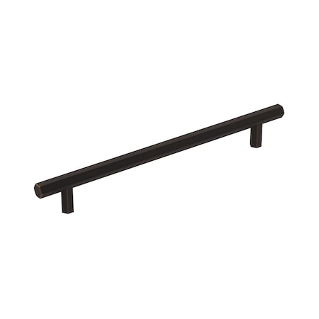 Amerock Caliber 7-9/16 in 192 mm Center-to-Center Oil Rubbed Bronze Cabinet Pull BP36876ORB