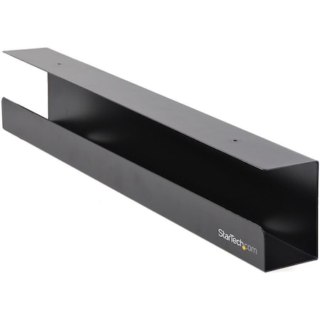 Startech.Com STEEL UNDER-DESK CABLE MANAGEMENT TRAY/HOLDER; 23.6IN X 4.5IN X 3IN LXDXH; SUP UDCMTRAY