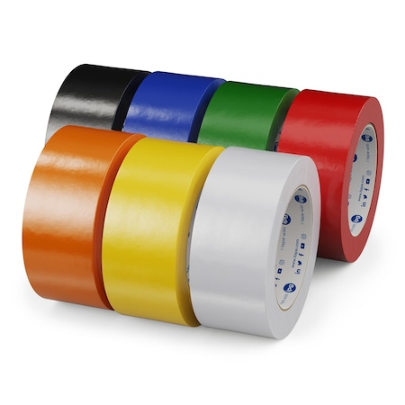 Intertape Packing Tape, 2.1 mil Thick, 2 in W x 914 m L, 10.5 in Core Dia., White 321