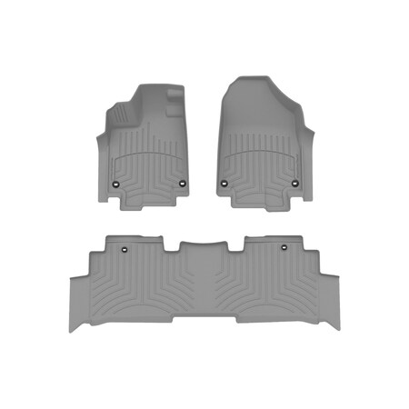Weathertech Grey, Front and Rear FloorLiner HP 461218-1-2IM