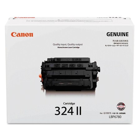Canon 3482B003 (324LL) High-Yield Toner, 12500 Page-Yield, Black 3482B003