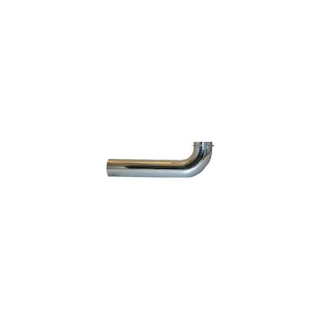 Larsen Supply Co. Pipe Fitting, Kitchen Drain P-Trap Ell, Chrome-Plated Brass, 1.5-In. OD x 7-In. 588466