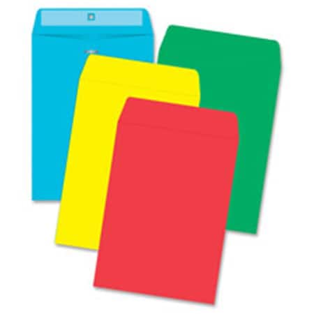 Quality Park Clasp Envelopes Gumming 9 in. x 12 in. 10PK Yellow, 10PK QUA38736