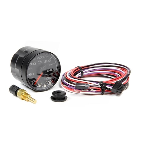 Auto Meter P322328 2.06 in. Spek Pro Oil Temperature Gauge with Peak Memory ATMP322328