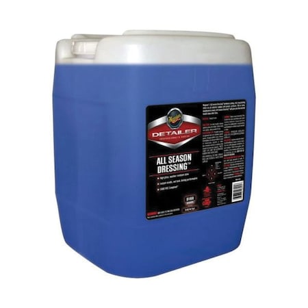 Meguiars Detailer All Season Dressing, 5 gallon Can, Blue D16005