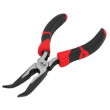 Performance Tool 6 In Curved Long Nose Pliers Pliers-Long Nos, W30732 W30732