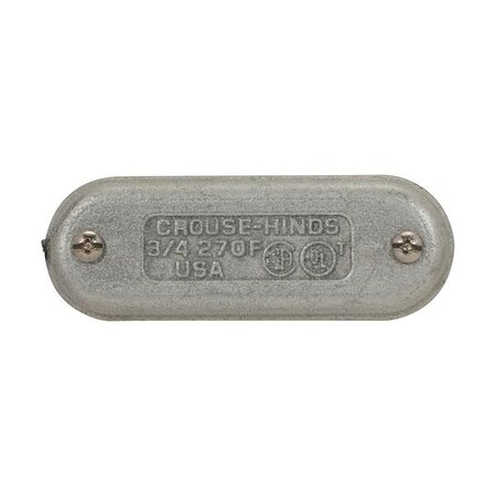 Crouse-Hinds Eaton Crouse-Hinds series Condulet Form 7 wedge nut cover, 10PK 370F