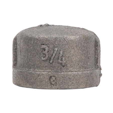 B & K STZ Industries 3/4 in. FIP each Black Malleable Iron Cap 310UPCA-34