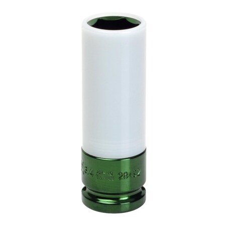 Sunex 1/2 in Drive 3/4 in Extra Thin Wall Wheel Protector Impact Socket 28492